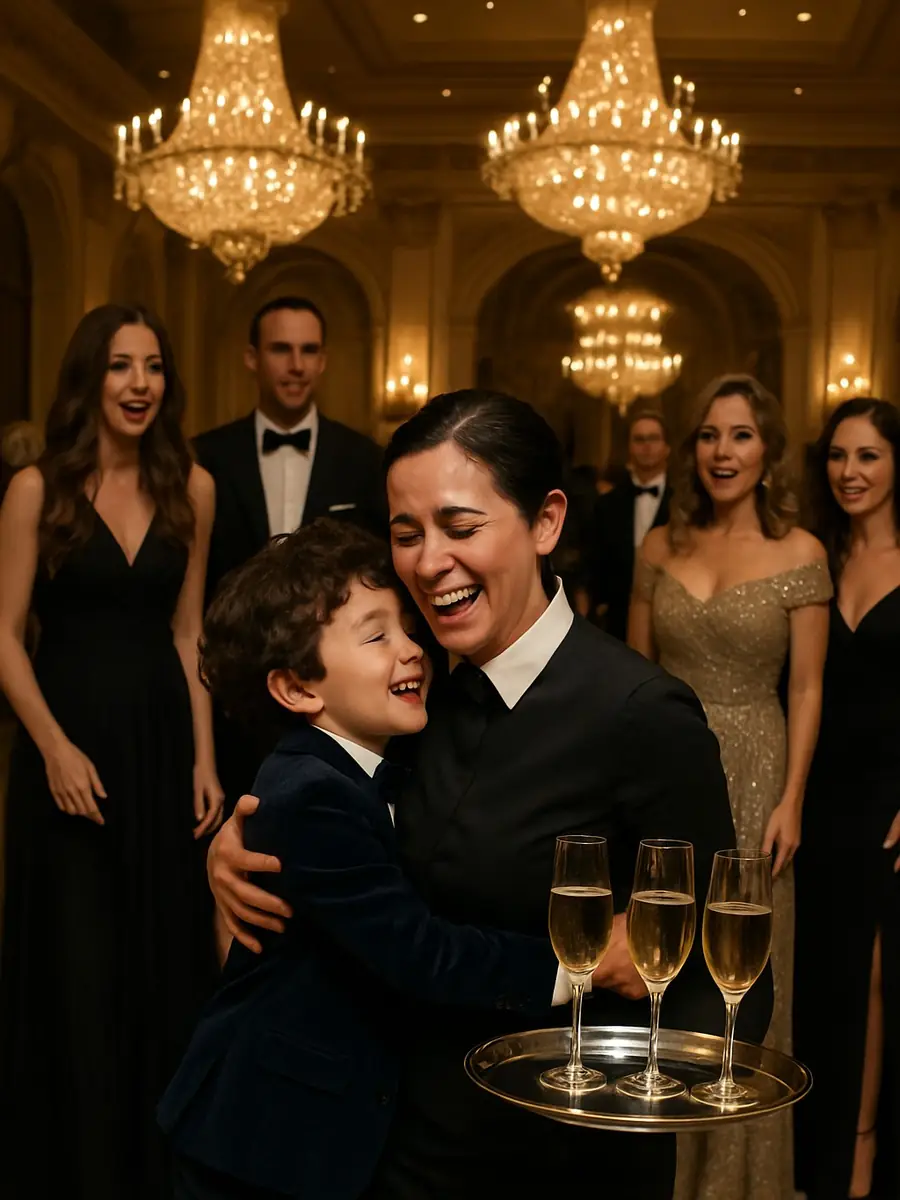 A Millionaire's Son Had to Pick His New Mom in Front of 300 Guests. He Walked Past Every Gown and Ran to the Waitress.