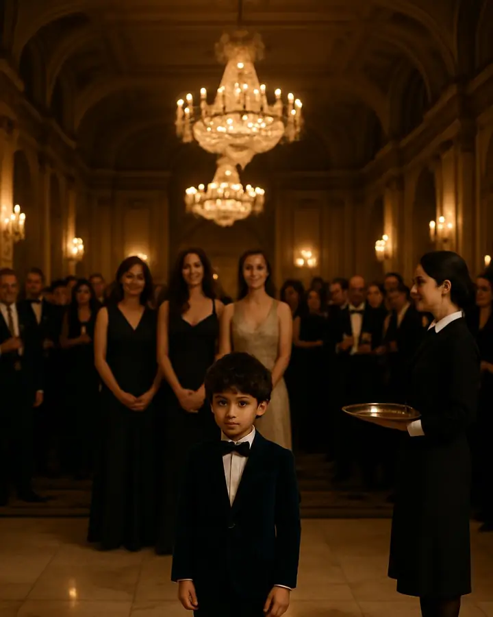 A Millionaire's Son Had to Pick His New Mom in Front of 300 Guests. He Walked Past Every Gown and Ran to the Waitress.