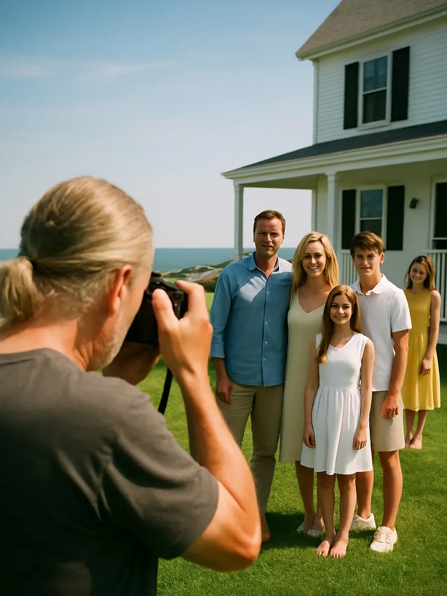 For the Magazine Photo, My Stepmother Lined Up "Our Family" and Left Me Out of the Frame. The Photographer Lowered His Camera.