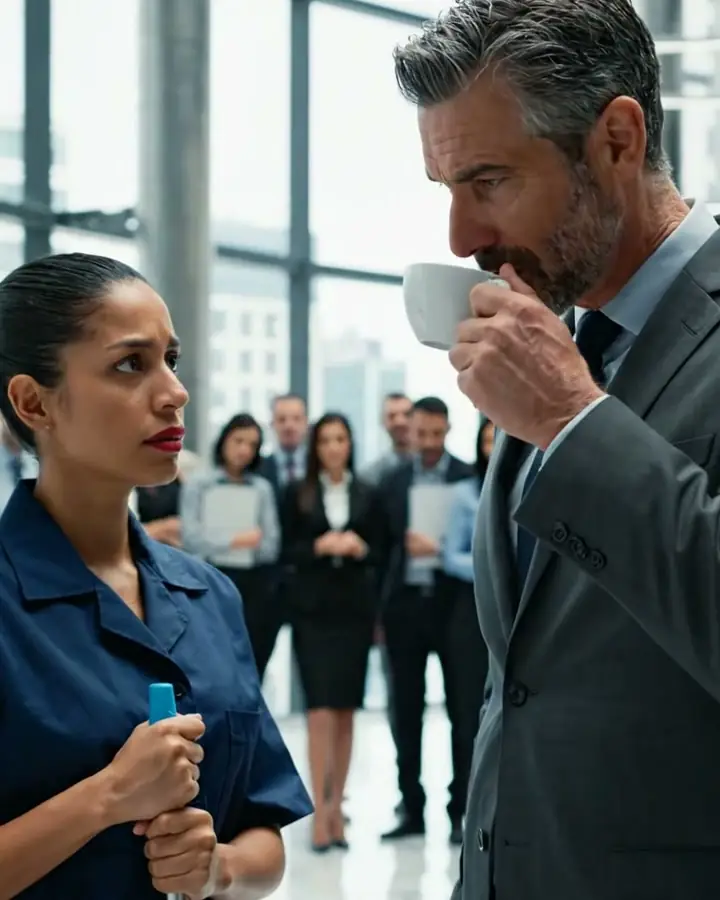 The Janitor Who Holds the Company in Her Hands
