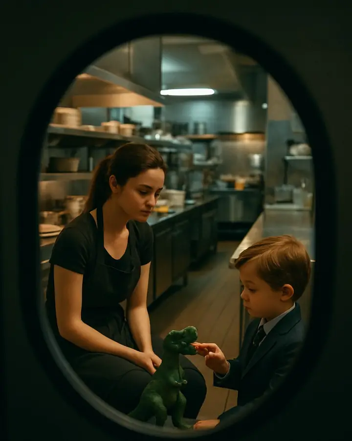 The Man in the Server's Jacket Wasn't on Staff. Only the Waitress Noticed, and the Crime Boss's Son Was Holding Her Hand.