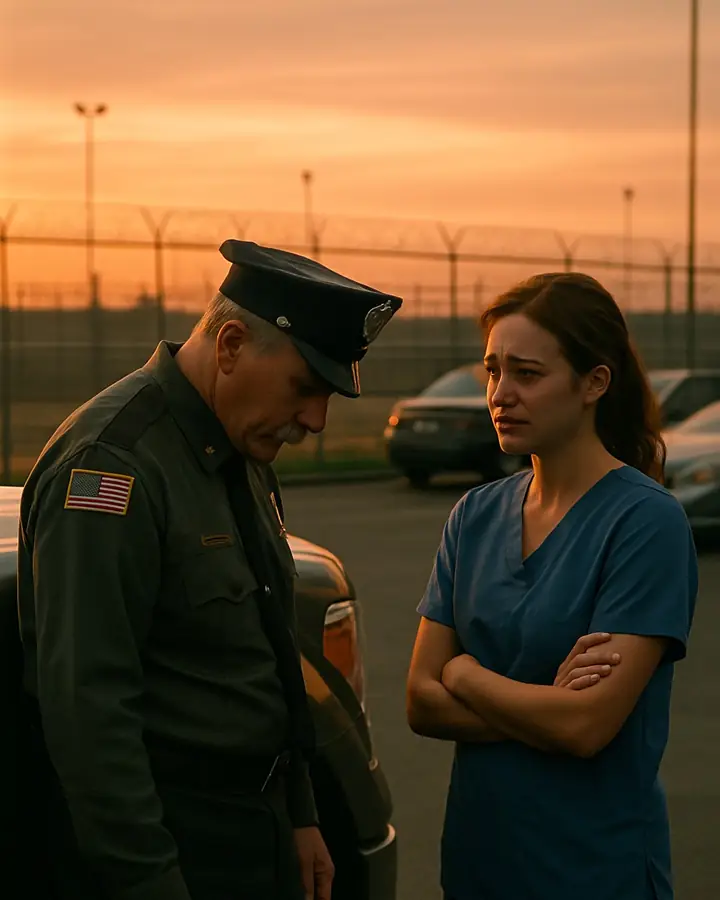 The Giant Inmate Tried to Scare the New Nurse. She Wiped the Makeup Off Her Cheek, and He Went White.