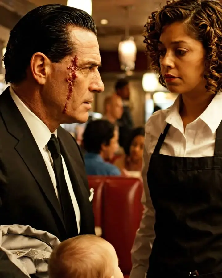 When the Mafia’s Baby Reaches for the Waitress’s Secret